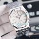 Copy Audemars Piguet Royal Oak watch Black Dial Silver Bezel Stainless Steel Strap  (8)_th.jpg